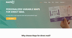 Desktop Screenshot of maps4mail.com